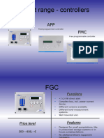 Product Range - Controllers: APP FMC FGC
