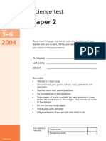 2004 KS3 SC 3-6 Paper2