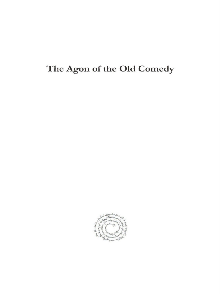 milton-humphreys-the-agon-of-the-old-comedy-gorgias-press-2009