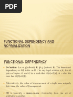 Functional Dependencies