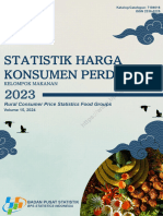 Statistik Harga Konsumen Perdesaan Kelompok Makanan 2023