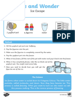 Ice Escape Investigation Activity