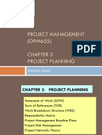 Chapter 3 at Project Planning at OPM655