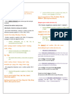 RESUMO TENSES Complete Pt-En