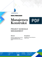 Modul MK - Prihadmadi A Seno - 8 - Manajemen Waktu Proyek