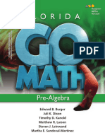 Florida Pre-Algebra Grade 7 - 508