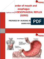 GASTRO-OESOPHAGEAL REFLUX