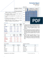 Derivatives Report 14th November 2011