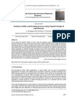 Analysis of Tube End Forming Process Using Taguchi Design of Experiments (#164152) - 144997