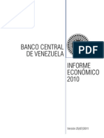 Informe Económico 2010 (BCV)