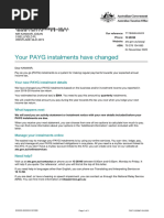 Your PAYG Instalments Have Changed