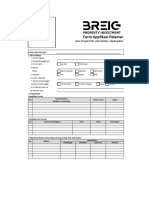 FORM APLIKASI PELAMAR New