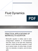 Fluid Dynamics Application