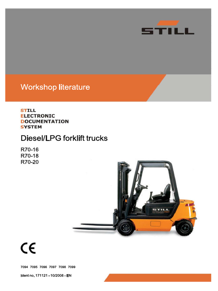 18290986-Still R70-16 R70-18 R70-20 Diesel LPG Forklift Trucks Service ...