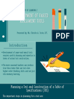 Lesson 4 Varied Assessment Tools