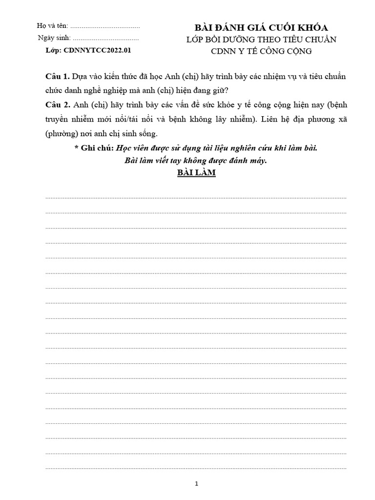 B i nh gi cdnn ytcc pdf