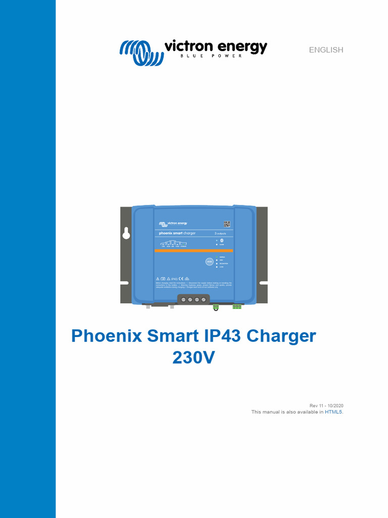 Phoenix Smart IP43 Charger Manual | PDF | Battery Charger | Lithium Ion ...