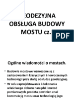 Geodezyjna Obsługa Budowy Mostu Czi