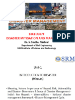Disaster Management Unit 1