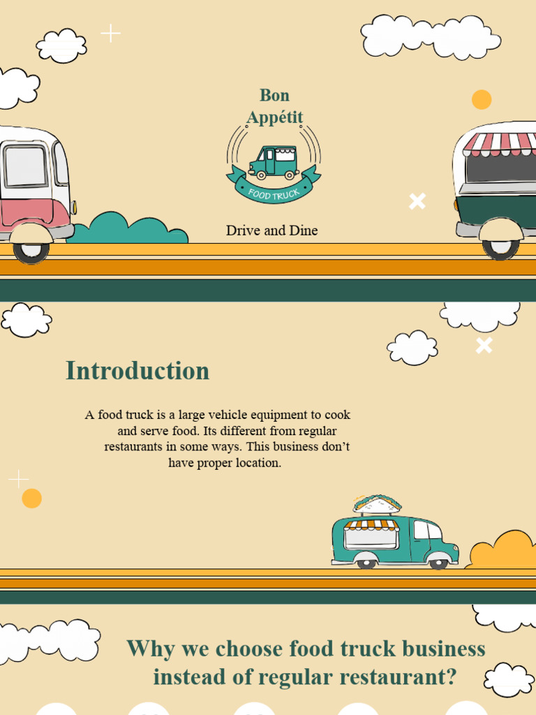 Food Truck Business Plan Overview | PDF | Food Truck | Balance Sheet