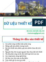 3 - Dữ liệu thiết kế