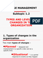 Change Management. Lecture 2