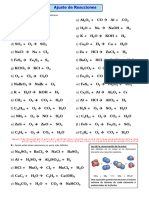 Ajuste Reacciones 3º ESO