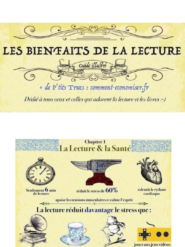 Les Bienfaits de La Lecture | PDF