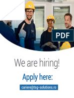 Signature We Are Hiring - Construction