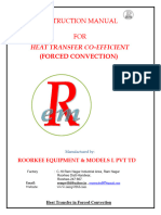 Forced Convection in Horizontal Cylinder