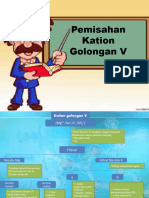 Pemisahan Golongan V