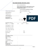 F5-Welding Procedure Specification