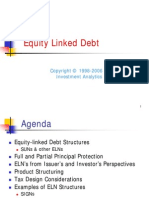 Derivatives Equity Linked Debt