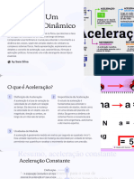 Aceleração: Um Fenômeno Dinâmico: by Sara Silva