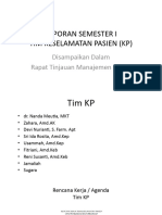 Laporan Semester I Tim KP RTM