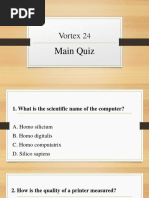 Main Quiz