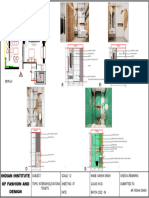 Interior Elevation of Toilet