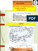LPM Identification of Body Parts of Farm Animals
