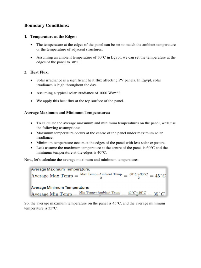 Heat Transfer Boundary Conditions Explained | PDF | Heat | Heat Transfer