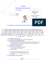 MATEMÁTICA - Actividades para Trabajar en Casa.