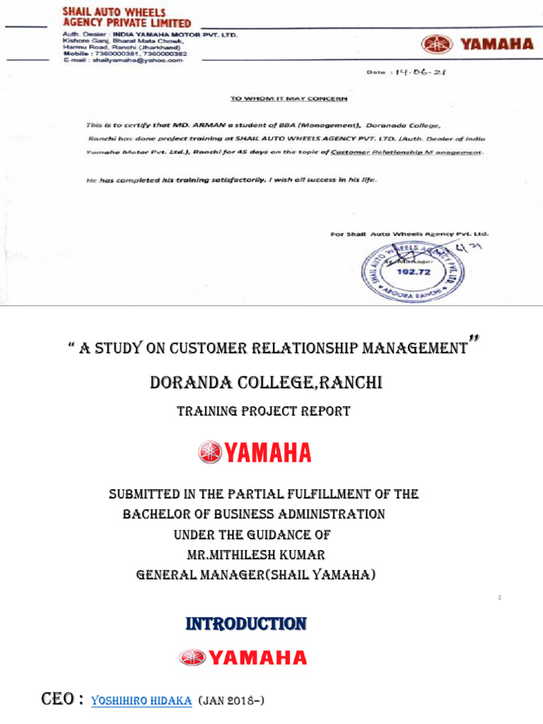 Customer Relationship Management Pdf Customer Relationship Management