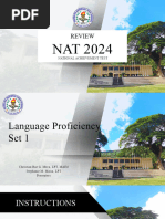 Set 1 Language Proficiency