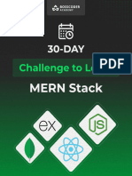 30-Day Challenge To Learn MERN Stack