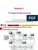 Summary of C Programming