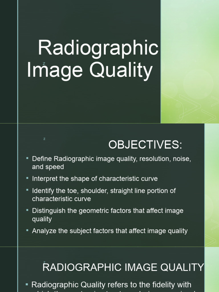 Prefi Radiographic Image Quality PDF Radiography Contrast (Vision)