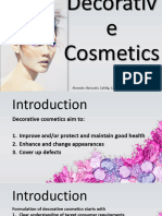 Decorative Cosmetics (1) Report, 5,05, 2017