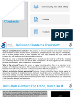 What Are and How To Use Inclusion Contacts 720