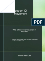 Freedom of Movement