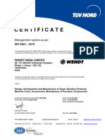 Iso 9001 - 2015