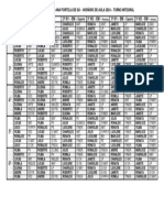 Horario A Partir Do Dia 26 02